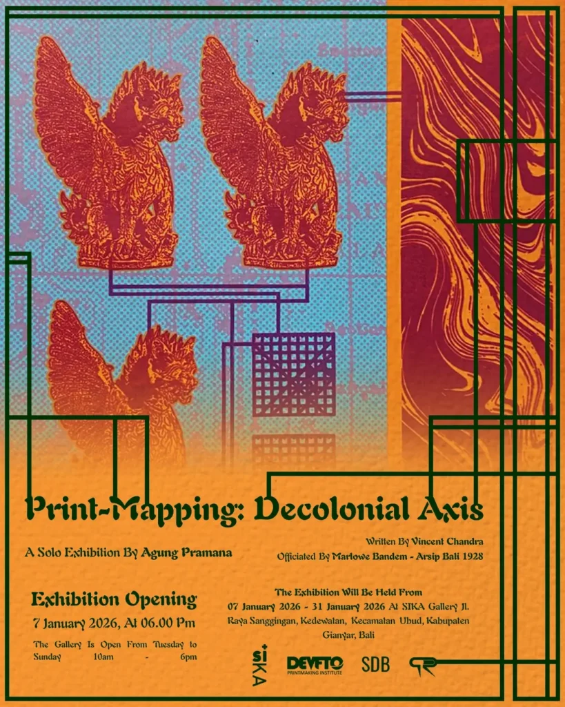 Paras - Cultural Events in Bali - Print-Mapping- Decolonial Axis