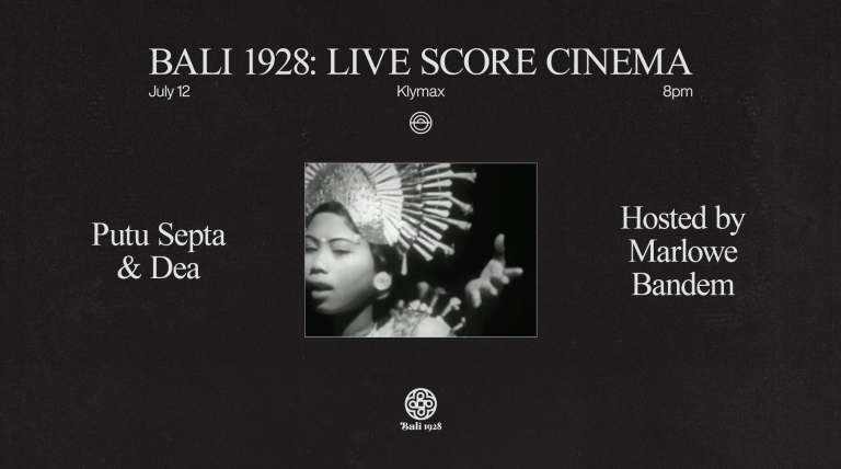 Paras - Cultural Events in Bali - Bali 1928 Live Score Cinema July 2026