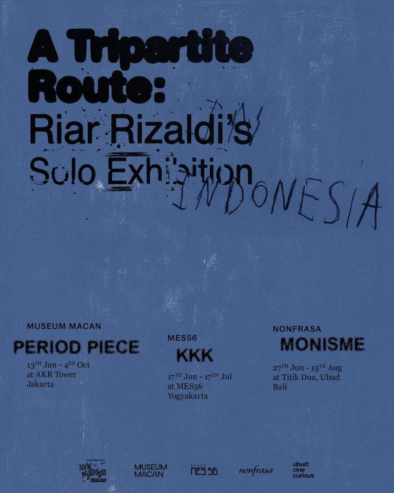 Paras - Cultural Events in Bali - Nonfrasa - A Tripartite Route Riar Rizaldi’s Solo Exhibition in Indonesia