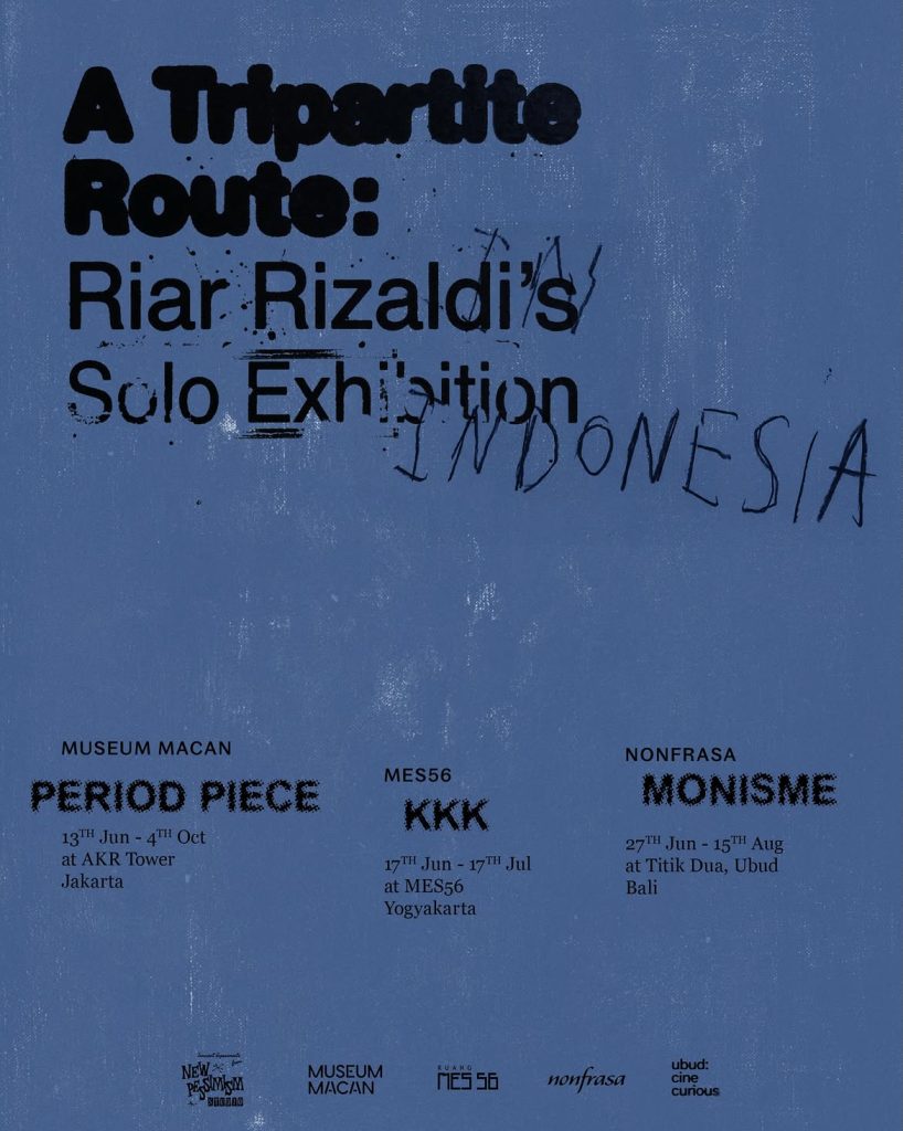 Paras - Cultural Events in Bali - Nonfrasa - A Tripartite Route Riar Rizaldi’s Solo Exhibition in Indonesia